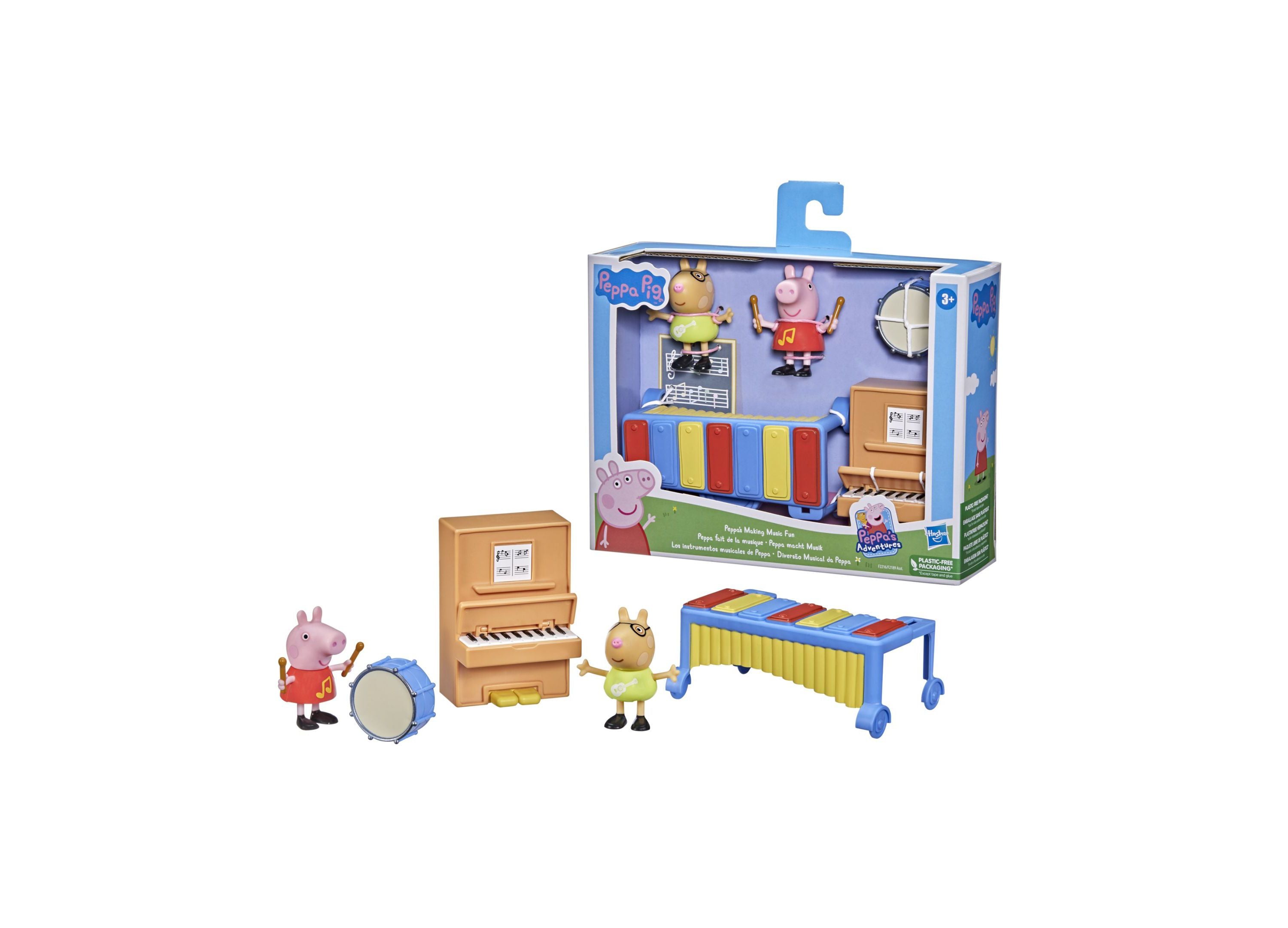 Alternative view of Hasbro Peppa Pig Music Making Fun Playset - 7 Piece Set