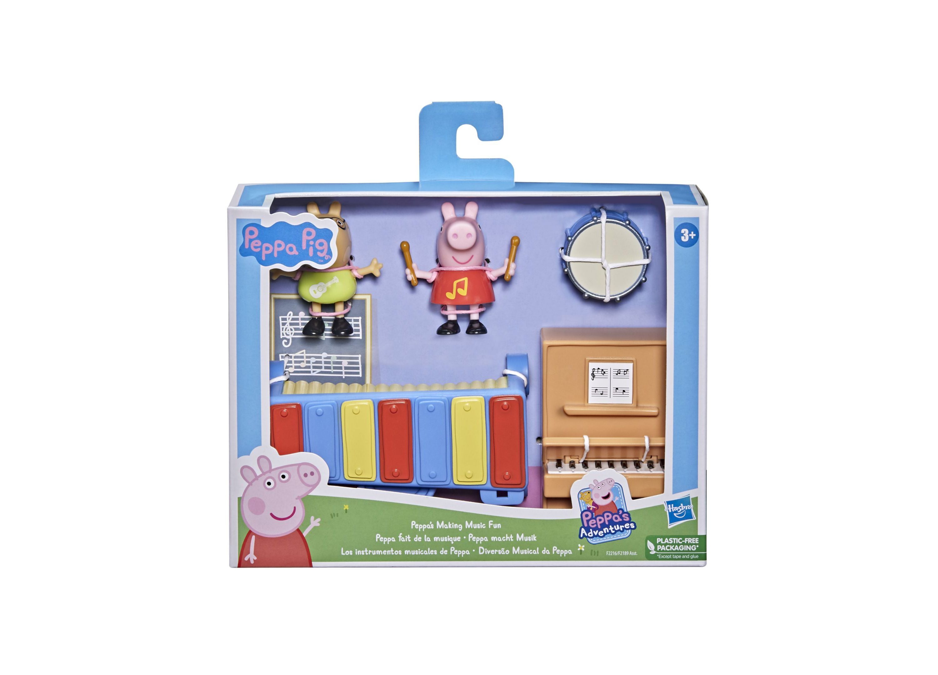 Hasbro Peppa Pig Music Making Fun Playset - 7 Piece Set