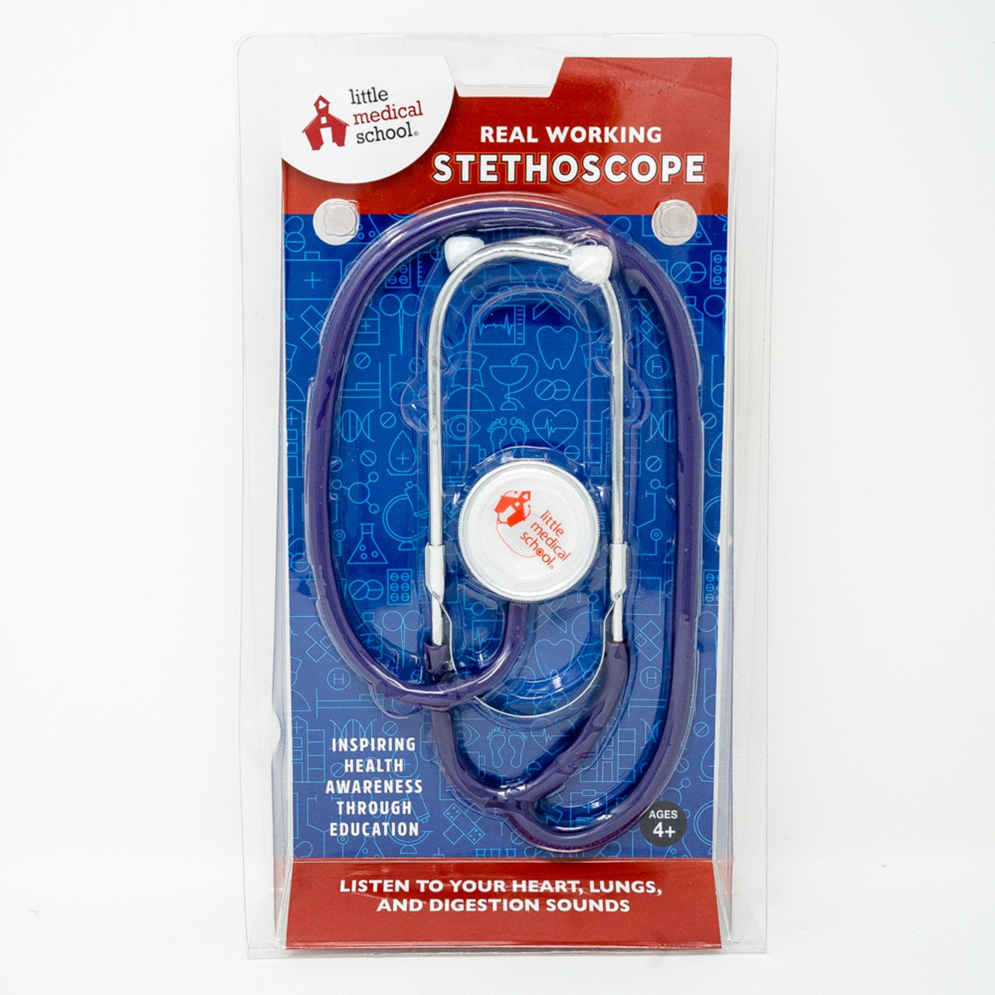 Little Medical School Purple Stethoscope - Explore Medical Fun!
