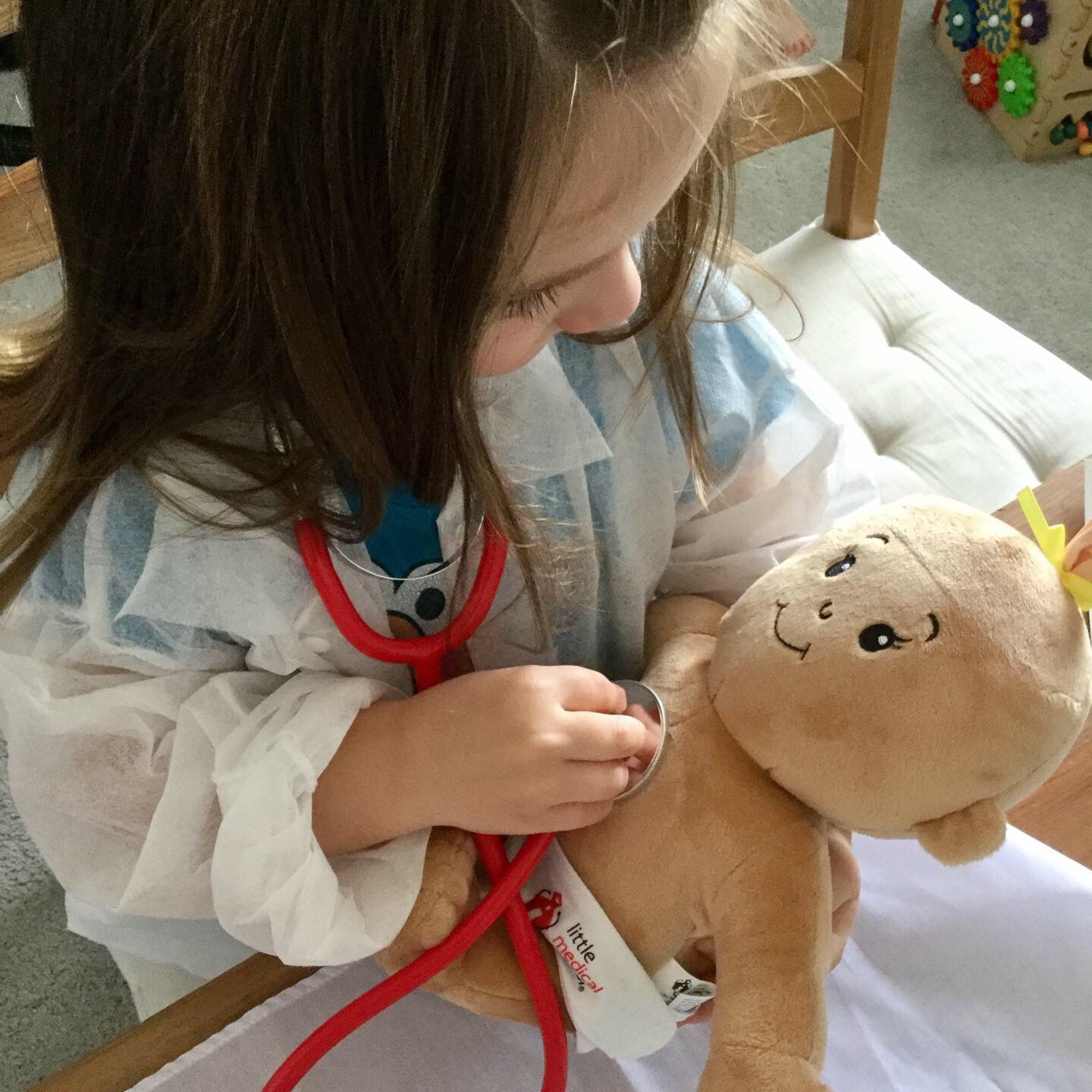 Alternative view of Little Medical School Purple Stethoscope - Explore Medical Fun!