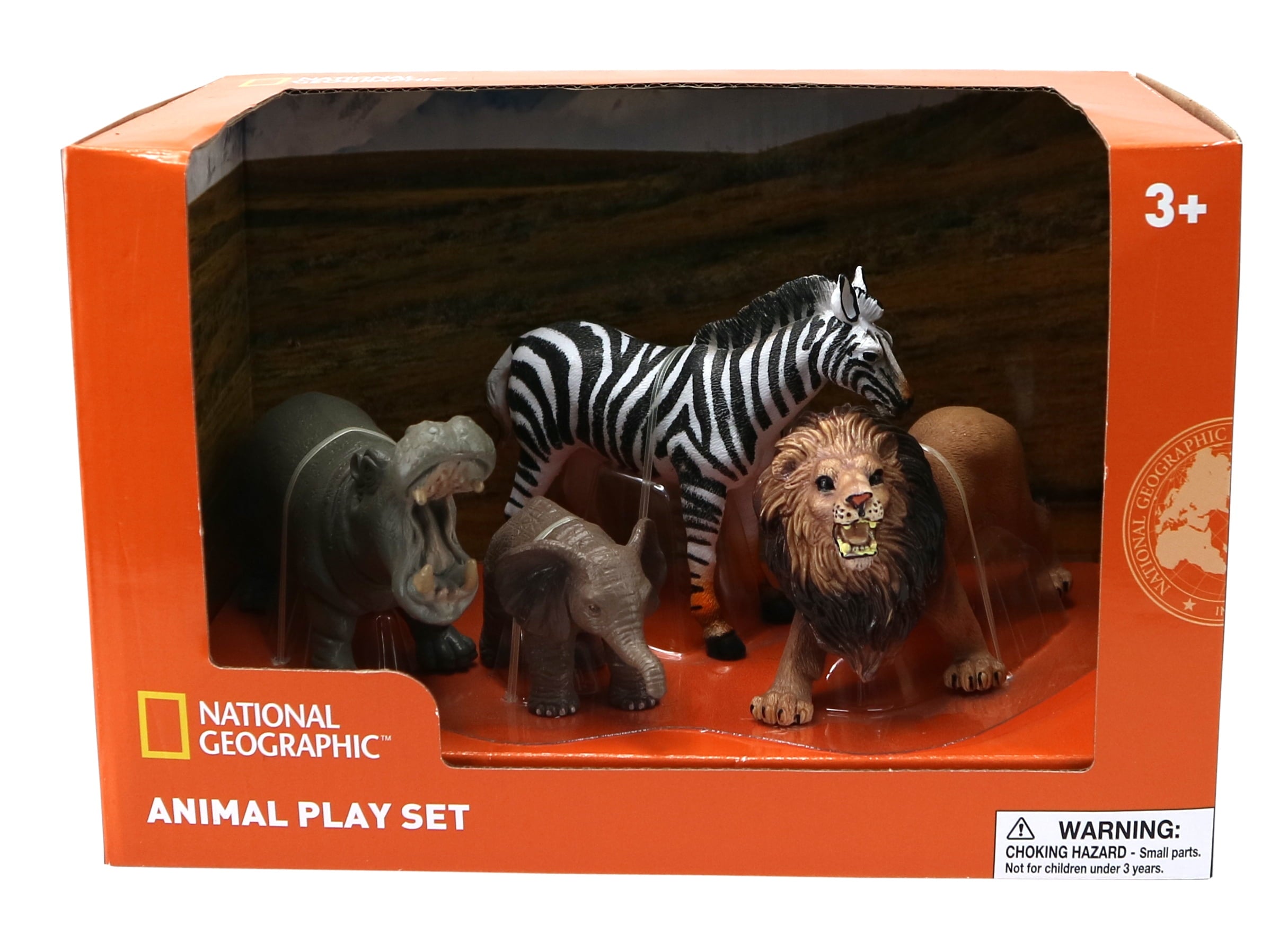 National Geographic Safari Adventure Figurine Set