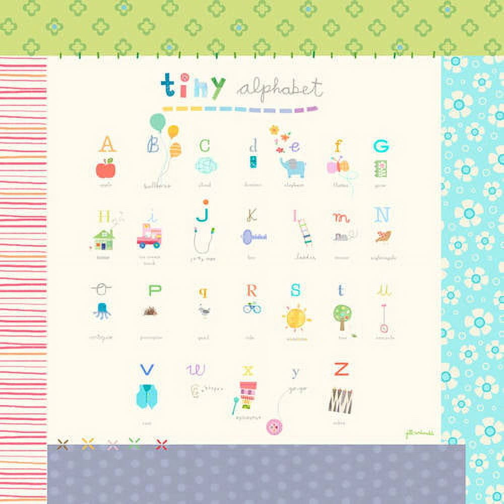 Jill McDonald Oopsy Daisys Tiny Alphabet C - Canvas Wall Art