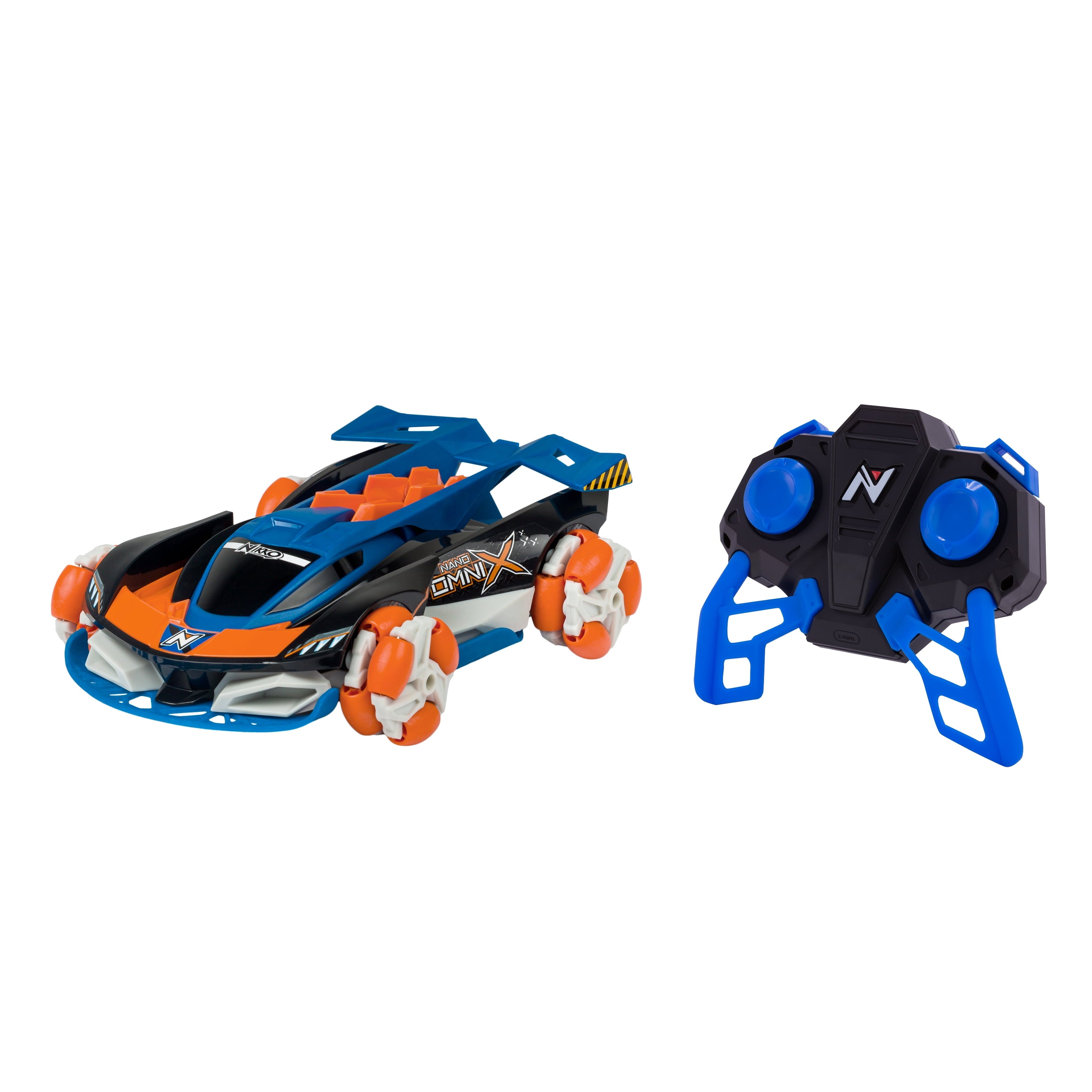 Nikko RC Nano Omni X Future Blue - Remote Control Drift Car - Dual Motor 4WD