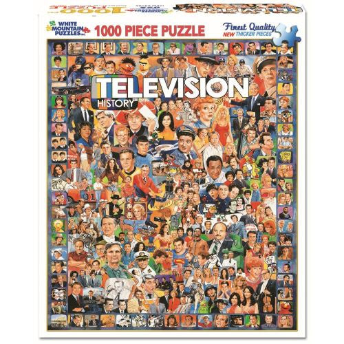 White Mountain Television History Jigsaw Puzzle - 1000 pc