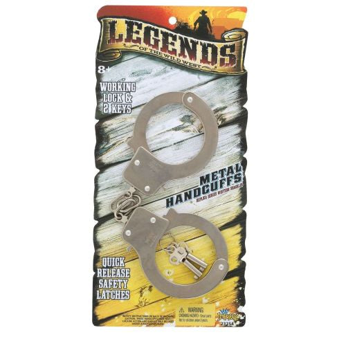 Legends Die Cast Handcuffs: A Gleaming Adventure Toy
