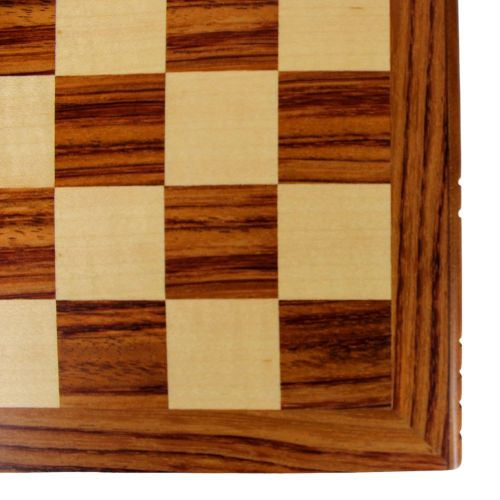 Classic Wooden Chess Set - Travel Friendly 12"x12" Board - Image 7