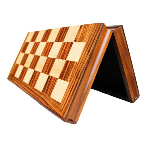 Classic Wooden Chess Set - Travel Friendly 12"x12" Board - Image 9