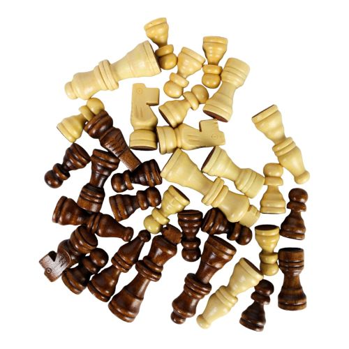 Classic Wooden Chess Set - Travel Friendly 12"x12" Board - Image 11