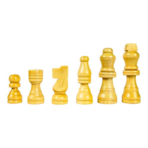 Classic Wooden Chess Set - Travel Friendly 12"x12" Board - Image 12