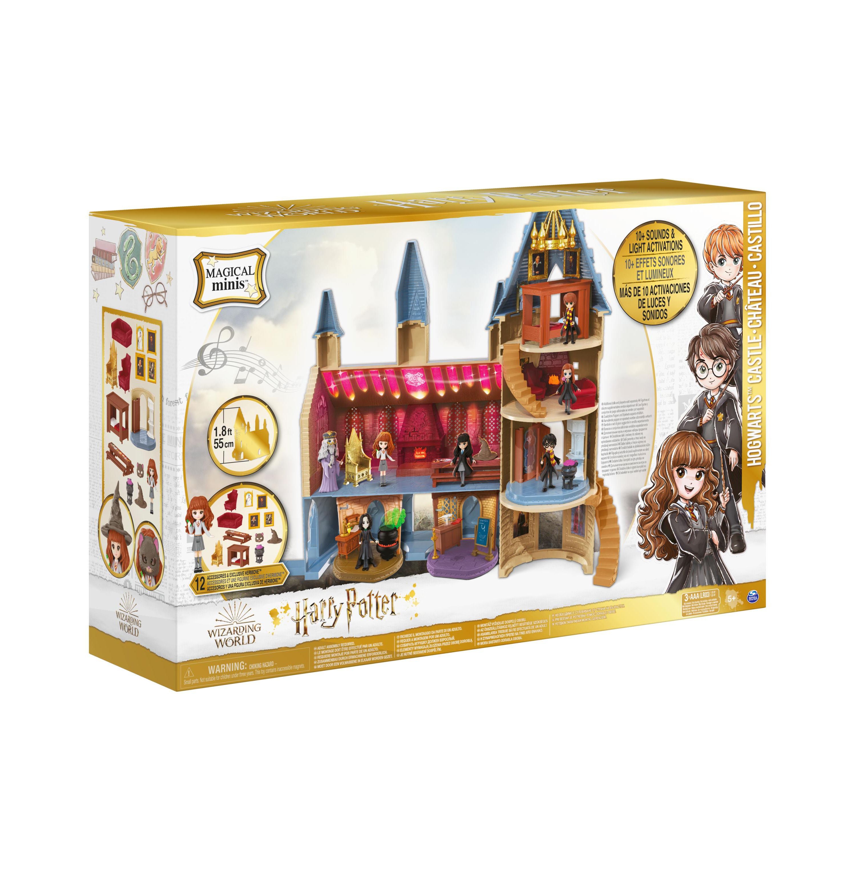 Alternative view of Wizarding World Magical Minis Hogwarts Castle Playset with Lights and Sounds