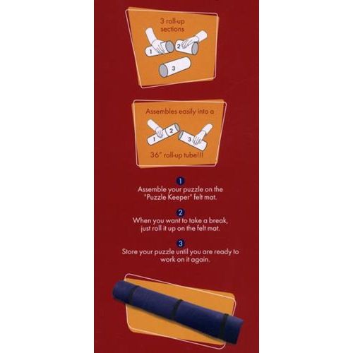 Puzzle Keeper Jumbo Puzzle Roll Up Mat - Image 3