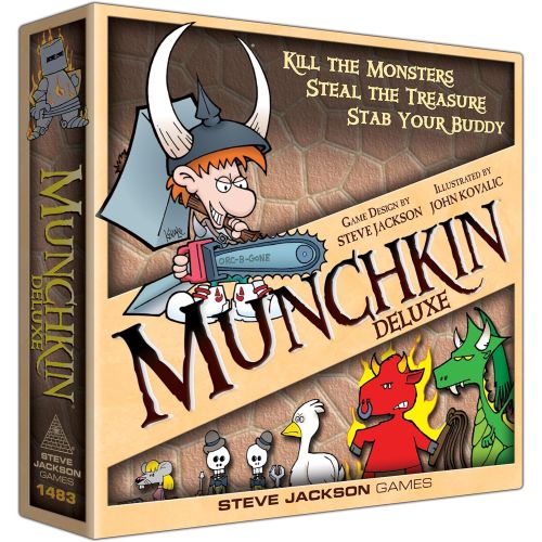 Munchkin Deluxe Edition Dungeon Adventure Board Game - Image 2