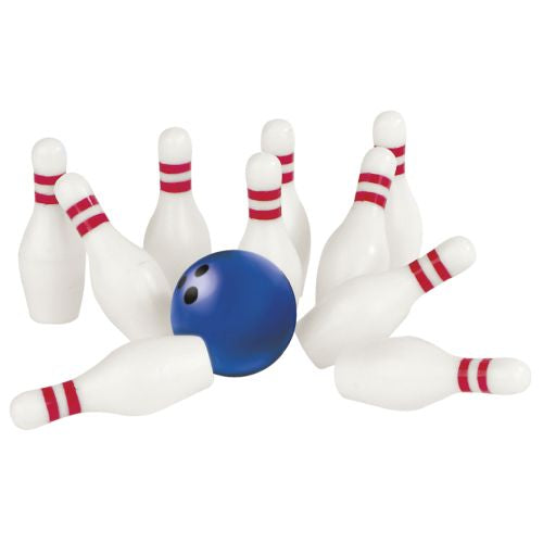 Alternative view of TOYSMI Mini Bowling Set - Portable Tabletop Bowling Game