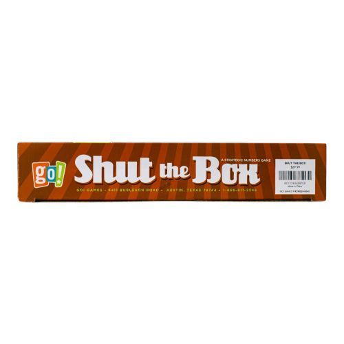 Alternative view of Shut the Box 4-Way Play Wooden Dice Game