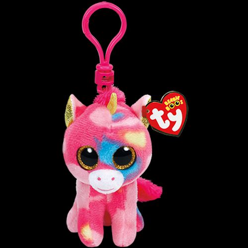 Alternative view of Ty Fantasia Boo Clip with Sparkly Eyes and Backpack Clip