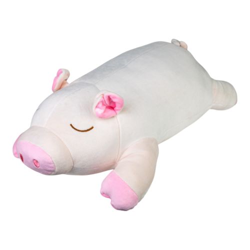 Alternative view of Snoozimals Archie the Piggy Plush, 20in Ultra-Soft Collectible Toy