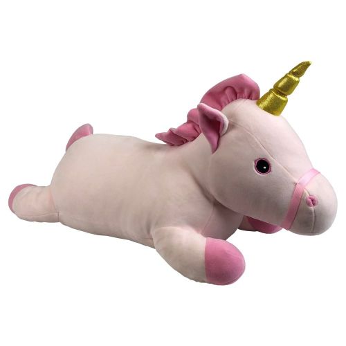 Snoozimals Enchanted Sky Unicorn 20 Inch Plush - Pink - Image 5
