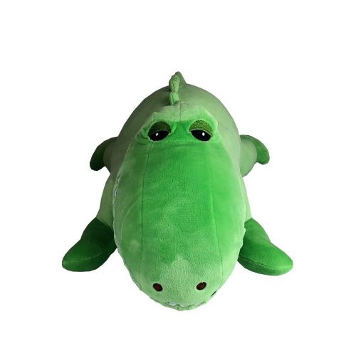 Alternative view of Snoozimals Barry the Dinosaur Plush, Vibrant Green, 20in