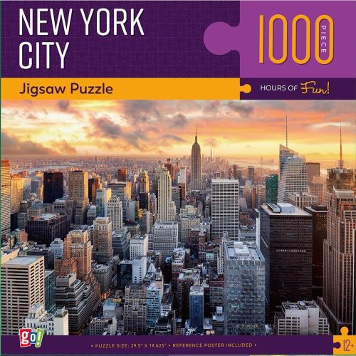 GC New York City Skyline Jigsaw Puzzle - 1000 pc