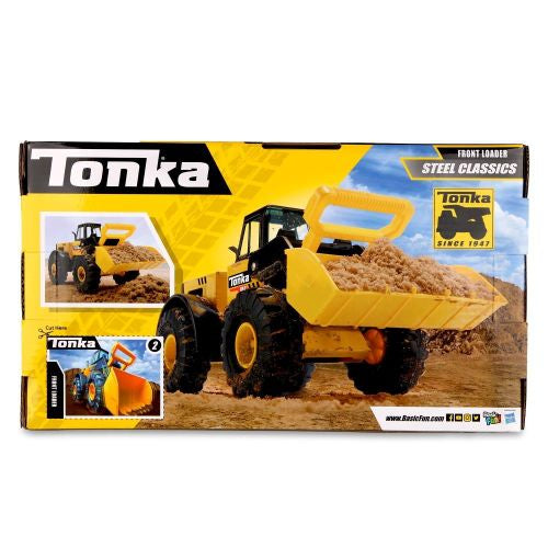 Alternative view of Tonka Steel Classics Front Loader - Durable Construction Toy