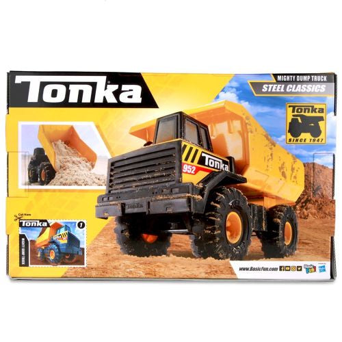 Alternative view of Tonka Steel Classics Mighty Dump Truck - Yellow and Black