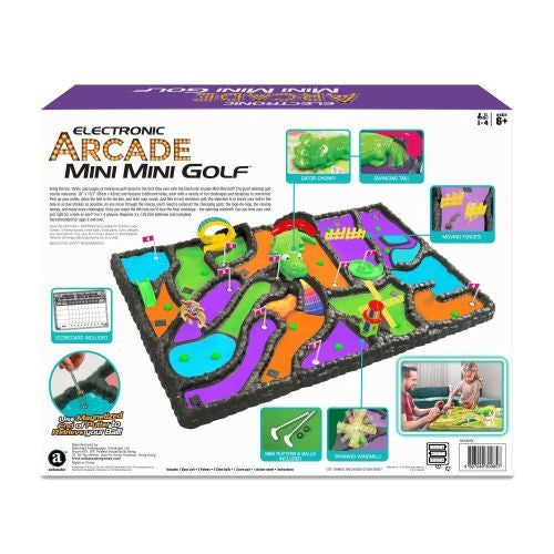 Alternative view of Neon Series Electronic Arcade Mini Golf Game Set