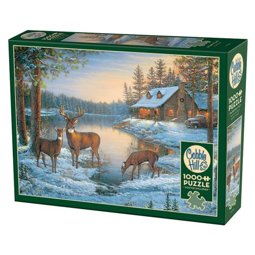 Quiet Place Linen Texture 1000pc Jigsaw Puzzle - Image 4