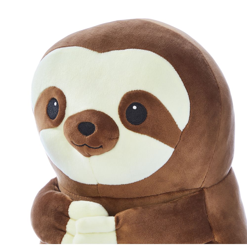 Kobioto Sloth Supersoft Plush Multi-Color Cuddle Buddy - Image 4