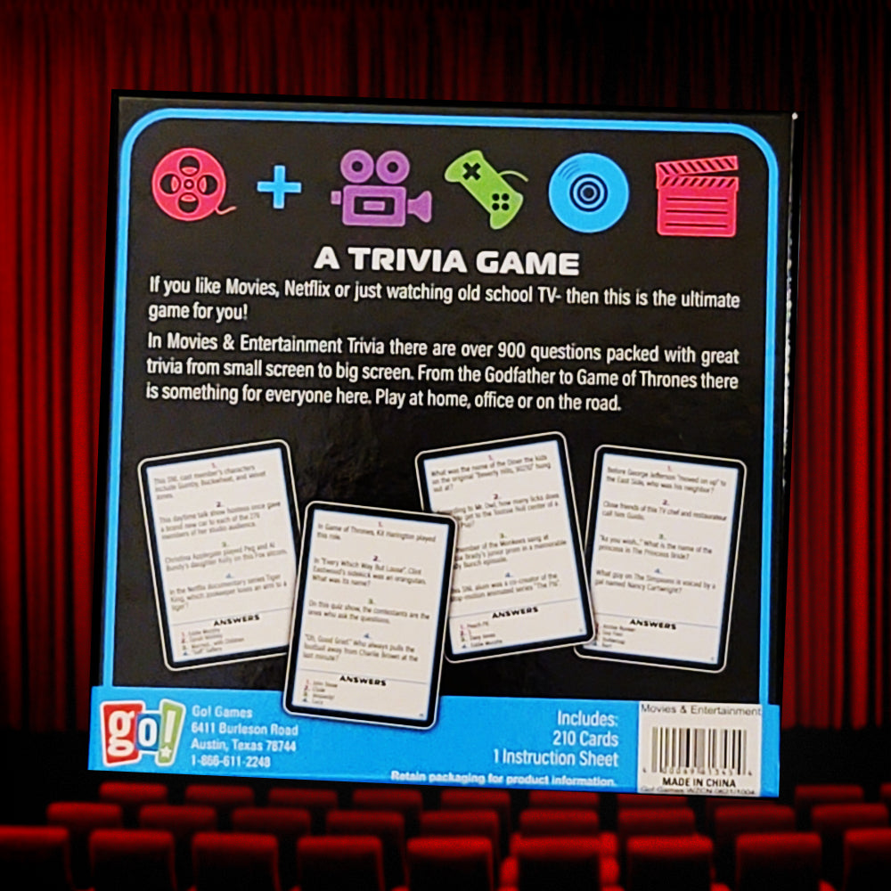 Alternative view of Ultimate Cinema & TV Showdown Trivia Game
