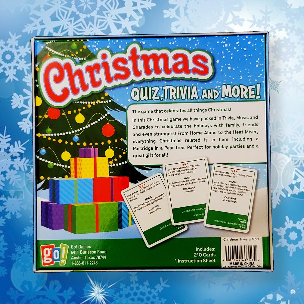 Go! Games Ultimate Christmas Trivia & More Game - Image 2