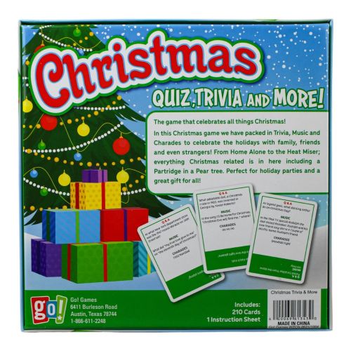 Go! Games Ultimate Christmas Trivia & More Game - Image 5