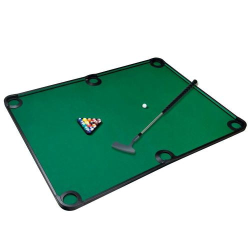 Deluxe Golf Pool Indoor Game Mat | Family Fun | Realistic Golf & Pool Experience - Image 3
