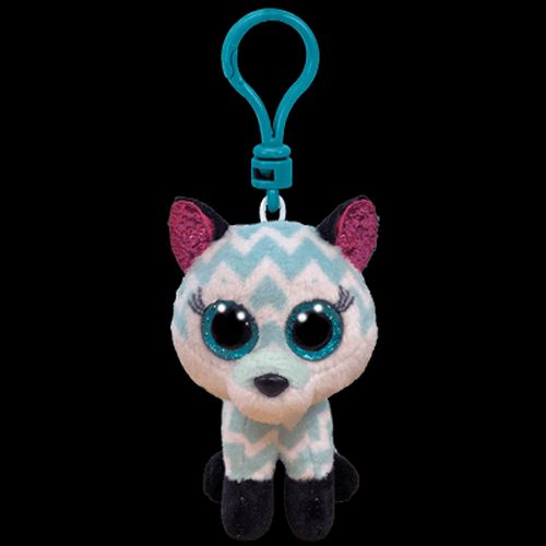 Atlas Fox Aqua Boo Clip Plush Backpack Accessory - Image 2