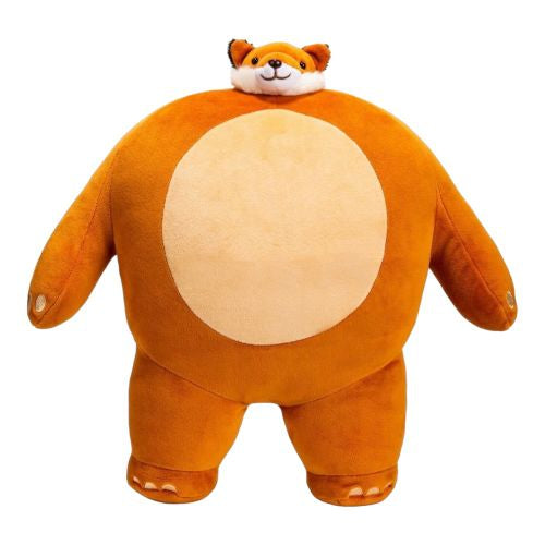 Bagstock Tiny Headed Plush Fox 15 Inch - Vibrant Orange