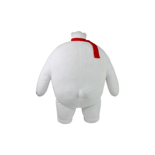 Alternative view of Tiny Headed Polar Pip 15 Inch Bear with Red Scarf