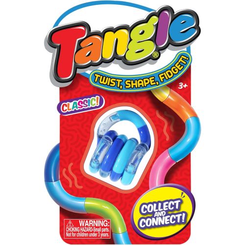 Tangle Jr Classic Colorful Fidget Toy – Twisty Fun for Everyone