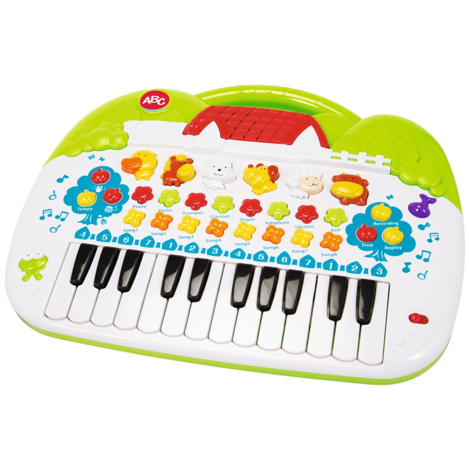 Alternative view of ABC Animal Keyboard BF Interactive Musical Learning Toy