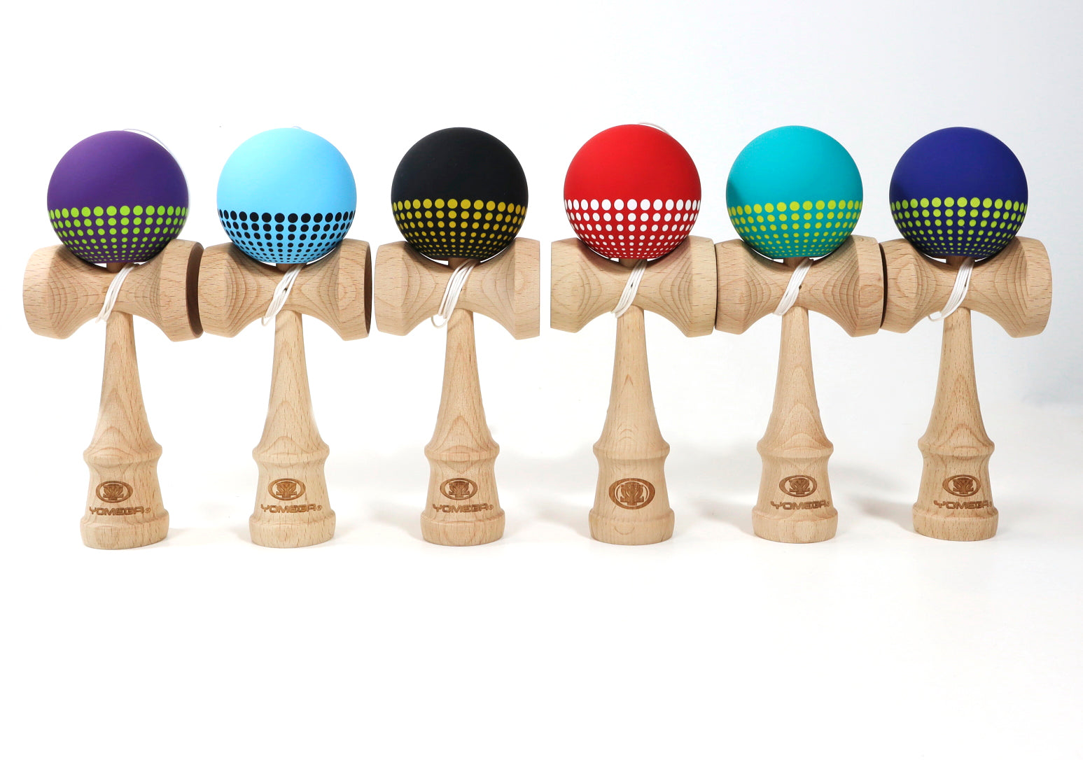 Kendama RubberizedWood - Master Your Moves with Ease