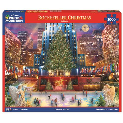 Alternative view of Vermont Christmas Company Rockefeller Christmas Jigsaw Puzzle - 1000 pc