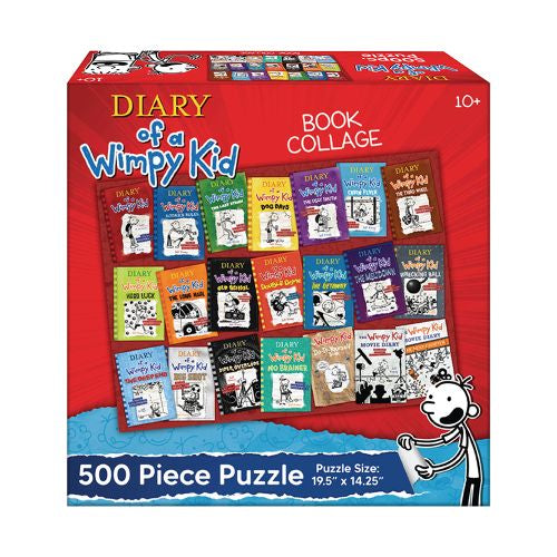 Diary of a Wimpy Kid Iconic Covers Jigsaw Puzzle - 500 pc