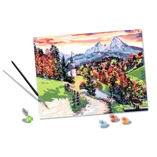 Ravensburger Beautiful Bavaria Paint-by-Number Kit - Vibrant Autumn - Image 3