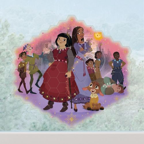 Disney Wish Window Clings 113-Piece Storybook Set - Image 3