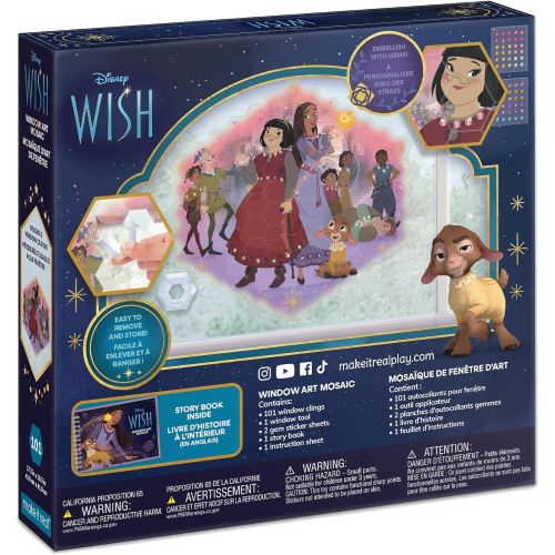 Disney Wish Window Clings 113-Piece Storybook Set - Image 4