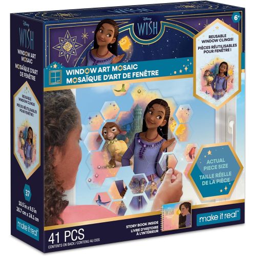 Disney Wish Window Clings 41-Piece Art Mosaic Set