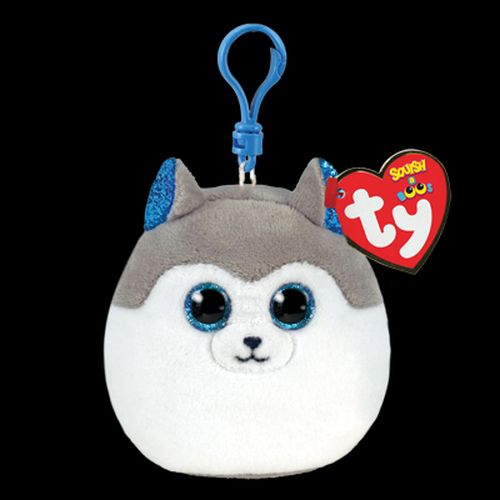 Alternative view of Ty Mini Beanie Squish-A-Boos Slush Husky Squish Clip