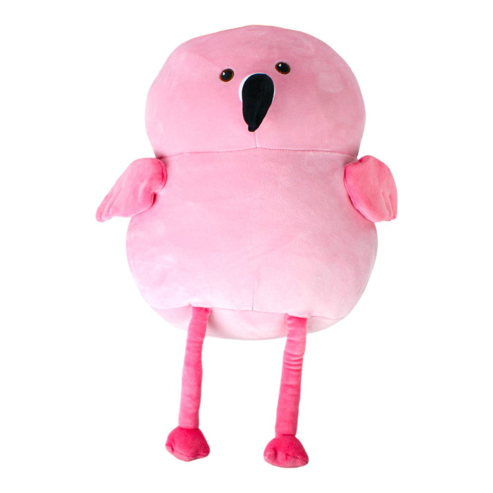 Go! Games Kobioto Flamingo 18 inch Supersoft Plush - Vibrant Pink