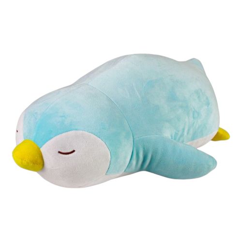 Snoozimals Super Soft 20 Inch Penguin Plush - Vibrant Blue