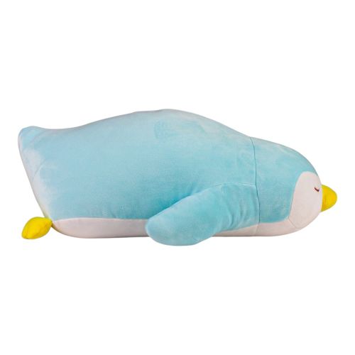Snoozimals Super Soft 20 Inch Penguin Plush - Vibrant Blue - Image 3