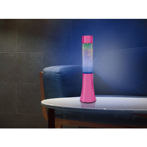 Enchanting Magical Pink Lamp with Multicolor Light Show - Image 2