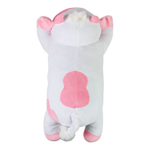 Snoozimals 20-inch Plush Pink Cow - Super Soft and Huggable - Image 4